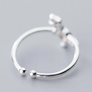 925 Sterling Silver Dinosaur Ring for Women, Size 5 6 7