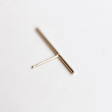 925 Sterling Silver Geometric Stud Earrings Minimalist Design
