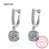 925 Sterling Silver 2.82CT Moissanite Diamond Tassel Earrings