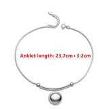 Sterling Silver Anklet Summer Style Charm Jewelry