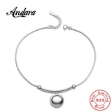 Sterling Silver Anklet Summer Style Charm Jewelry