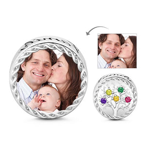 925 Sterling Silver Bead Charm for Pan Charms Bracelet DIY