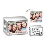 925 Sterling Silver Bead Charm for Pan Charms Bracelet DIY