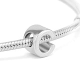 925 Silver Letter C Alphabet Charm for Bracelet