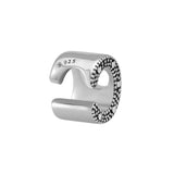 925 Silver Letter C Alphabet Charm for Bracelet