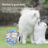 925 Silver Paw Charm Beads for Bracelet