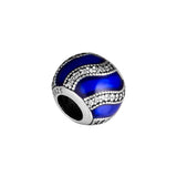 925 Sterling Silver Enamel Beads for Jewelry Making