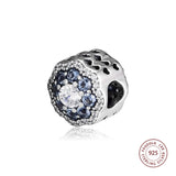 925 Sterling Silver Flower Charm for Bracelet Making