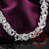 925 Sterling Silver Faucet Bracelet for Men and Women