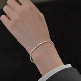 925 Silver Bracelet Retro Chain Men/Women Couple Bracelet Gift
