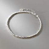 925 Silver Bracelet Retro Chain Men/Women Couple Bracelet Gift