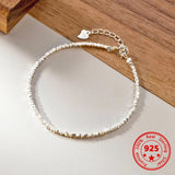 925 Silver Bracelet Retro Chain Men/Women Couple Bracelet Gift