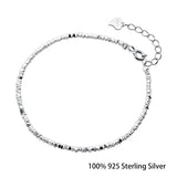 925 Silver Bracelet Retro Chain Men/Women Couple Bracelet Gift
