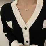 925 Silver Choker Necklace Ball Fine Jewelry Wedding Party Birthday Gift