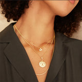 925 Silver Chain Choker Pendant Necklace for Women