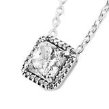925 Silver Chain Necklaces for Women Elegant Pendant Jewelry