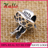 925 Silver Charm Beads Christmas DIY Berloque