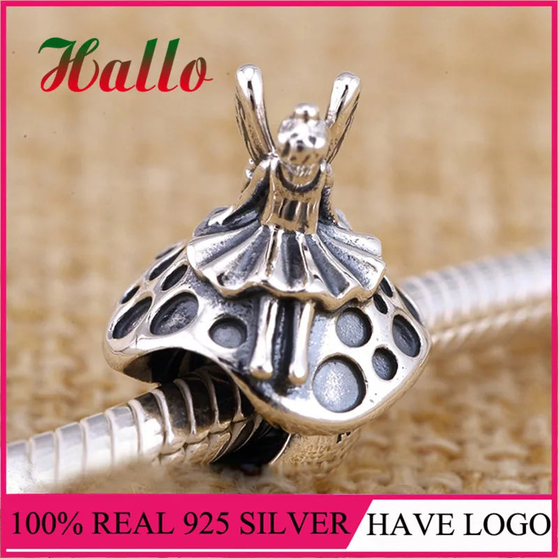 925 Silver Charm Beads Christmas DIY Berloque