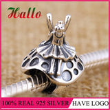 925 Silver Charm Beads Christmas DIY Berloque