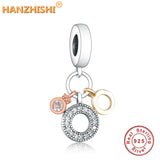 925 Silver Beads Charm Fox Dream Catcher Snake Elephant DIY Jewelry