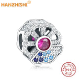 925 Silver Beads Charm Fox Dream Catcher Snake Elephant DIY Jewelry
