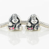 925 Sterling Silver Donkey Charm Bead DIY Jewelry