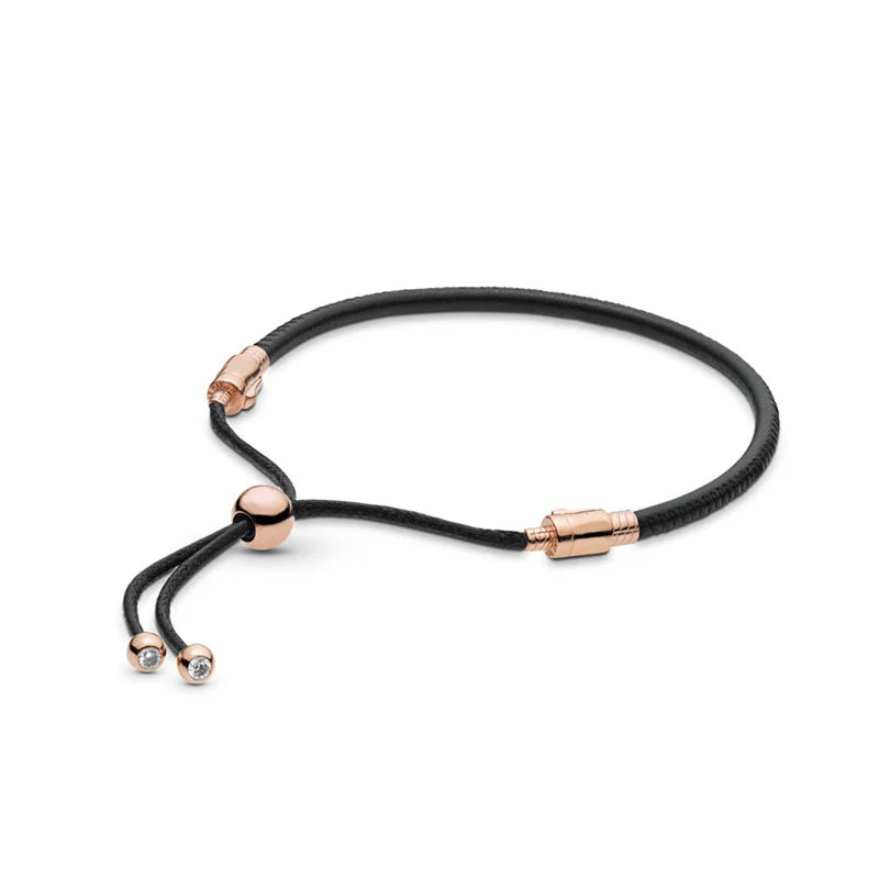 925 Silver Charms Summer Bangle Bracelet
