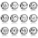 925 Silver Constellations Beads DIY Jewelry Birthday