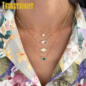 925 Silver Clear Cz Paved Lobster Charm Choker Necklace