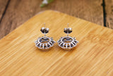 925 Sterling Silver Stud Earrings Blank For 8MM Women