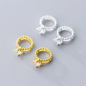 925 Sterling Silver Encircle Bead Frame for 6.5mm DIY Jewelry Making