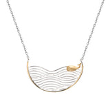 925 Sterling Silver Whale Pendant Necklace for Women Fine Jewelry Gift