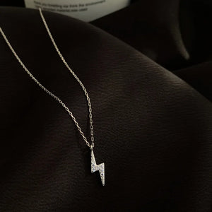 925 Silver Crystal Charm Pendant Necklace for Wedding