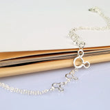 925 Sterling Silver Mickey Anklets for Women & Girls