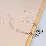 925 Sterling Silver Mickey Anklets for Women & Girls