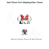 Sterling Silver Dangle Cats Beads Dalmatians Charms Fits Bracelets