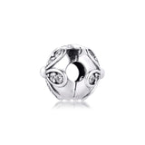925 Silver Dazzling Daisies Clip DIY Bracelet Charm Bead