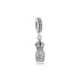 925 Silver Dress Pendant Charm for European Bracelets