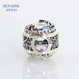 925 Silver ENCHANTED NATURE CHARM Bracelet 797047CZ