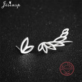 925 Silver Geometric Eyes Heart Stud Earring Boho