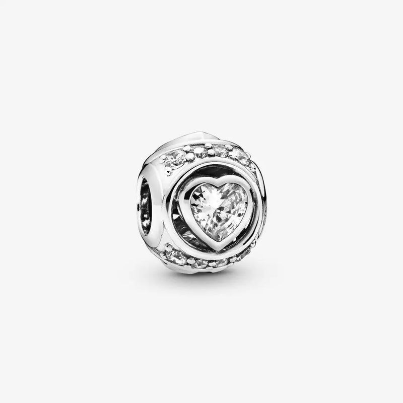 925 Sterling Silver Elevated Stars Pav? Charm Metal Beads