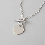 925 Sterling Silver Eliza Coin Pendant Necklace