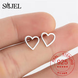 925 Silver Enamel Bee Earrings Watermelon Pink Studs Kids