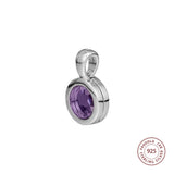 925 Silver Faceted Locket Charms for Bracelet Making