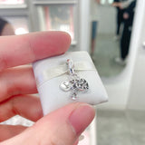 925 Silver Family Infinity Triple Dangle Charm S925 Bracelets DIY Pendant