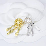 925 Silver Dream-catcher Tassel Charms Feather Pendants