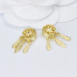 925 Silver Dream-catcher Tassel Charms Feather Pendants