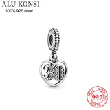 925 Silver Fit Pan Charm Bracelet 13th 18th 21th 50th 60th 70th