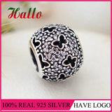 925 Silver Fluttering Butterflies Charm for Bracelets DIY Berloque
