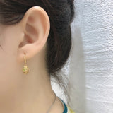 925 Silver Heart Hoop Earring For Women, Kids